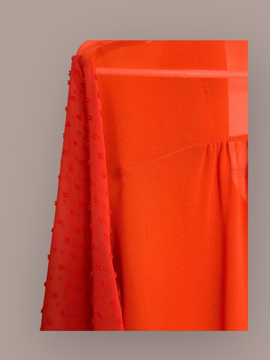 🌻 Bisou Bisou Ruffled V-Neck Tie Blouse - Picture 9 of 14